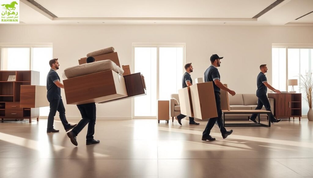 نقل عفش سريع وآمن داخل جدة
