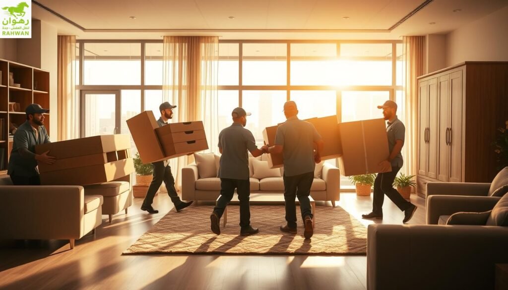 نقل عفش سريع وآمن داخل جدة
