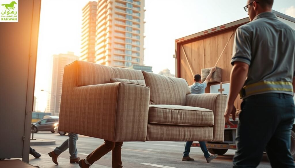 نقل عفش سريع وآمن داخل جدة