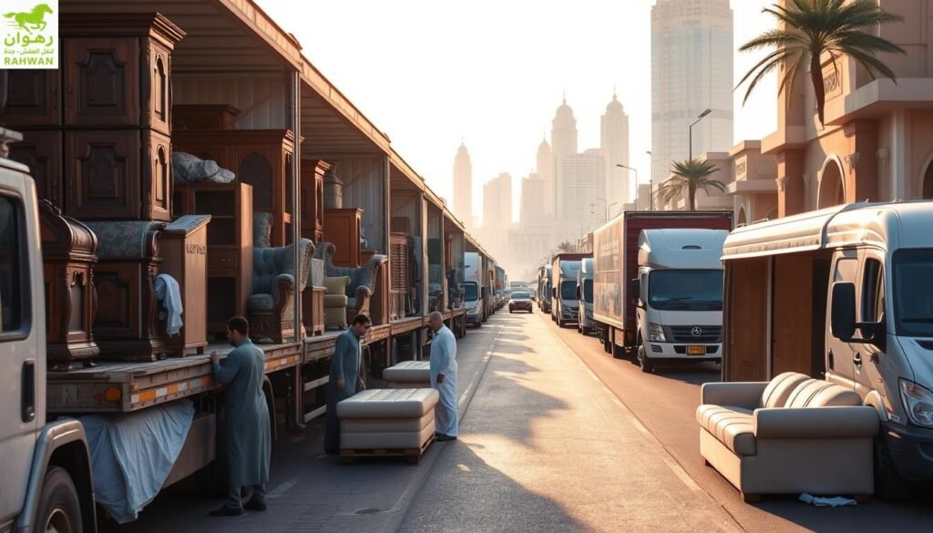 نقل عفش من جدة إلى الخبر 