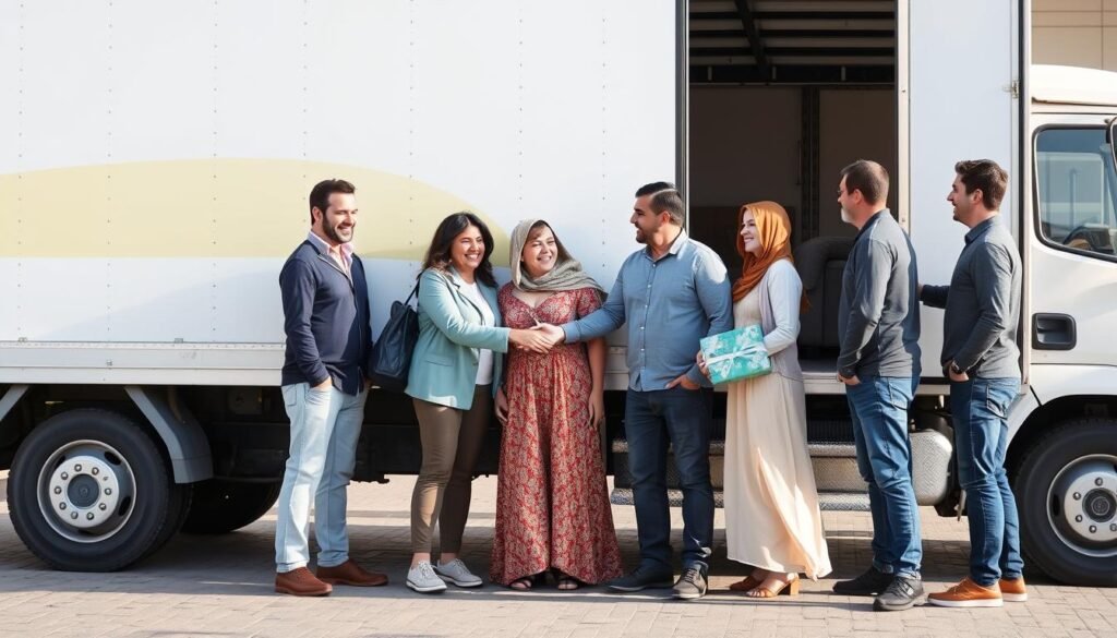 عملاء راضون عن خدمة نقل العفش من جدة إلى أبها