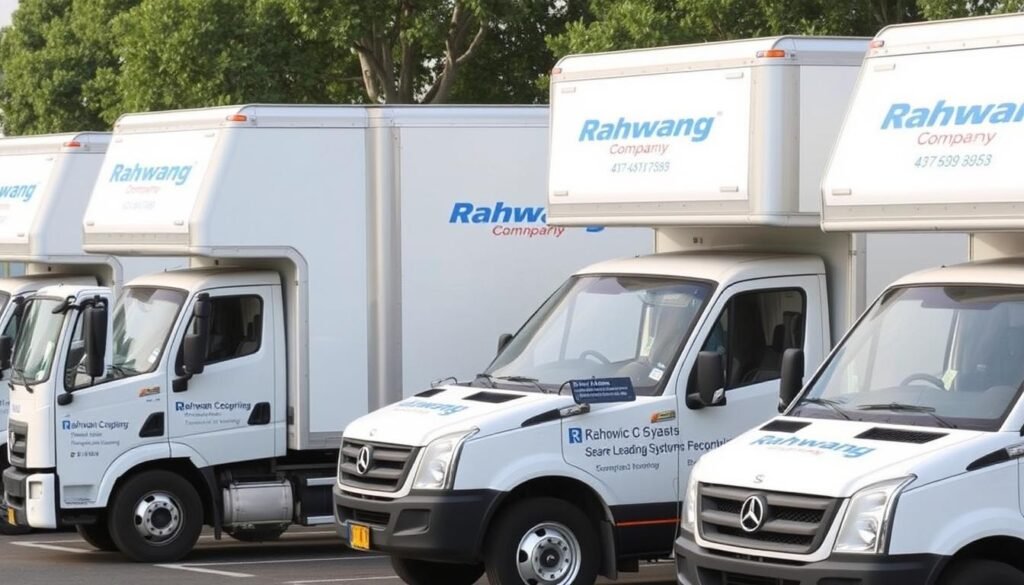 أسطول سيارات مؤسسة رهوان لنقل العفش من جدة إلى الزلفي