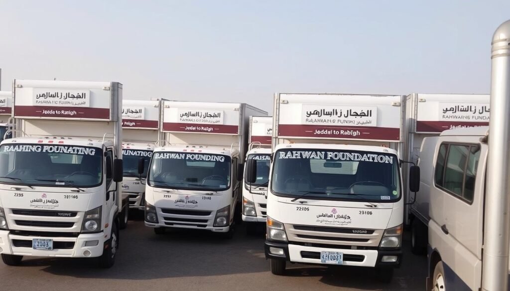 أسطول شاحنات نقل العفش من جدة إلى رابغ أسطول شاحنات نقل العفش من جدة إلى رابغ