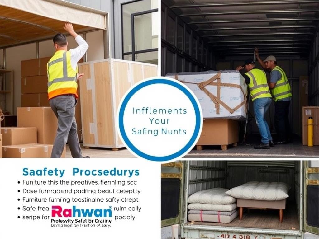 إجراءات أمان متبعة في نقل العفش من جدة إلى الدمام