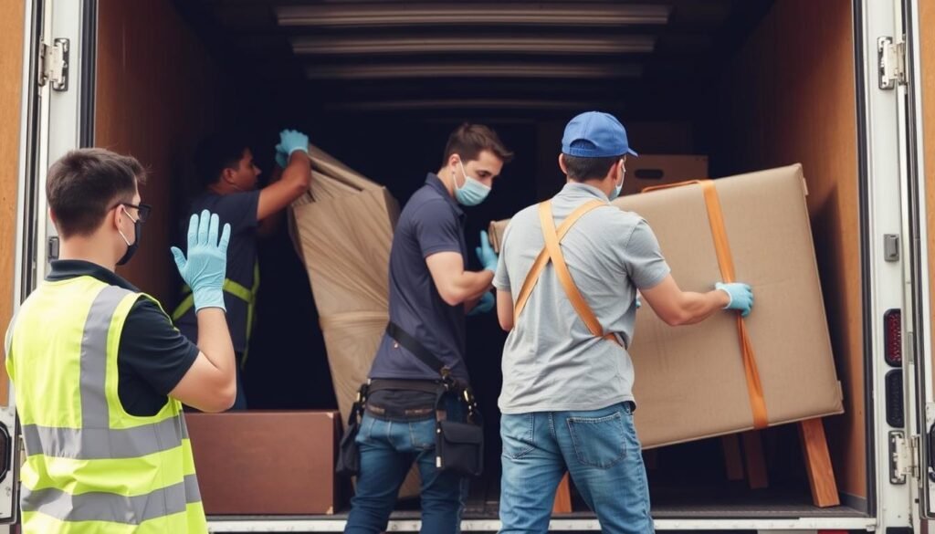 إجراءات السلامة في نقل العفش مع مؤسسة رهوان