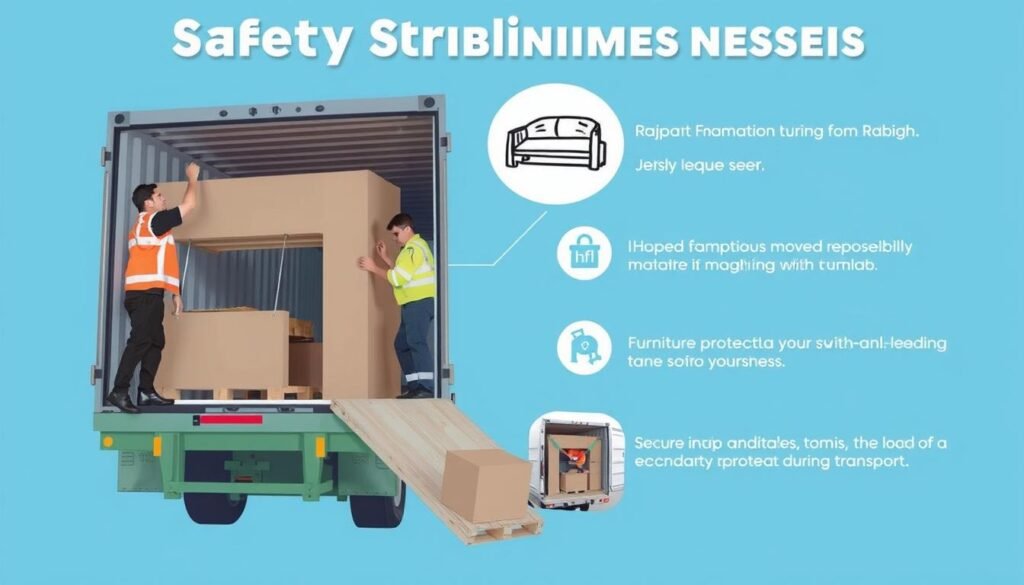 إجراءات السلامة في نقل العفش من جدة إلى رابغ إجراءات السلامة في نقل العفش من جدة إلى رابغ