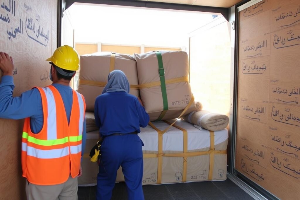 إجراءات السلامة في نقل عفش من جدة إلى صبيا