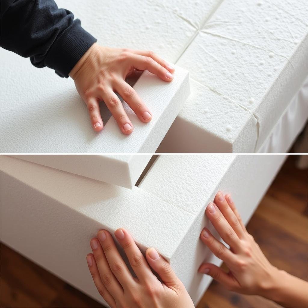 الاسفنج والفلين لتغليف الأثاث