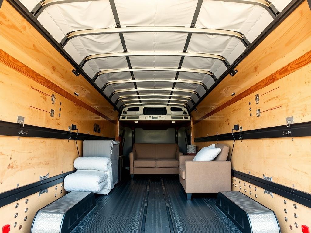 تجهيزات داخلية لسيارات نقل عفش من جدة إلى القريات