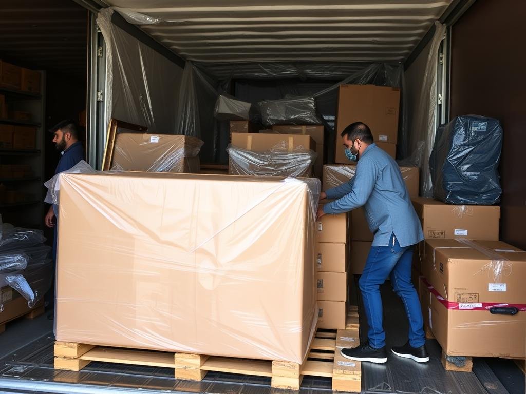 تغليف ونقل القطع الثمينة من جدة إلى خميس مشيط