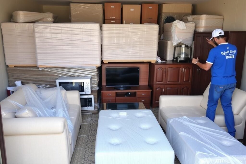 تغليف ونقل مختلف أنواع الأثاث من جدة إلى الدمام
