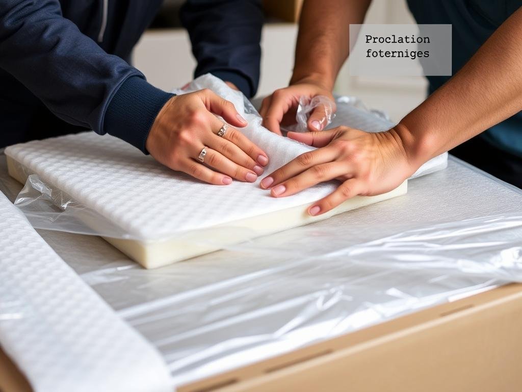 تقنيات تغليف وتأمين الأثاث المستخدمة في مؤسسة رهوان لنقل العفش من جدة إلى حائل