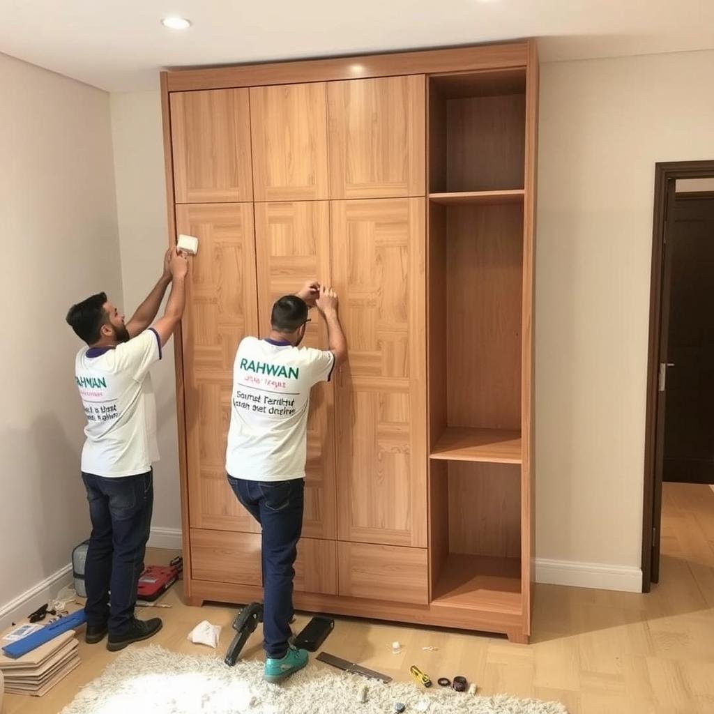 خدمة تركيب الأثاث بعد نقل عفش من جدة إلى الباحة