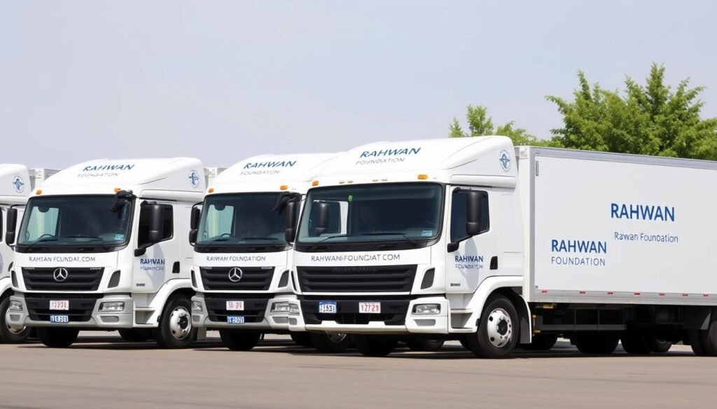 سيارات نقل العفش من جدة إلى المجمعة التابعة لمؤسسة رهوان