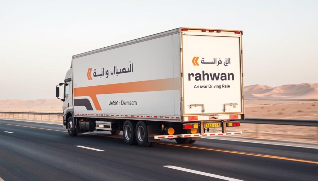 سيارات نقل عفش مجهزة للمسافات الطويلة من جدة إلى الدمام