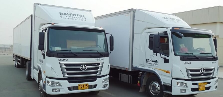 سيارات نقل عفش من جدة إلى مكة تابعة لمؤسسة رهوان