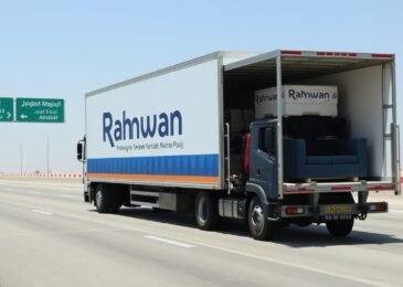 شاحنة نقل عفش من جدة إلى نجران تابعة لمؤسسة رهوان