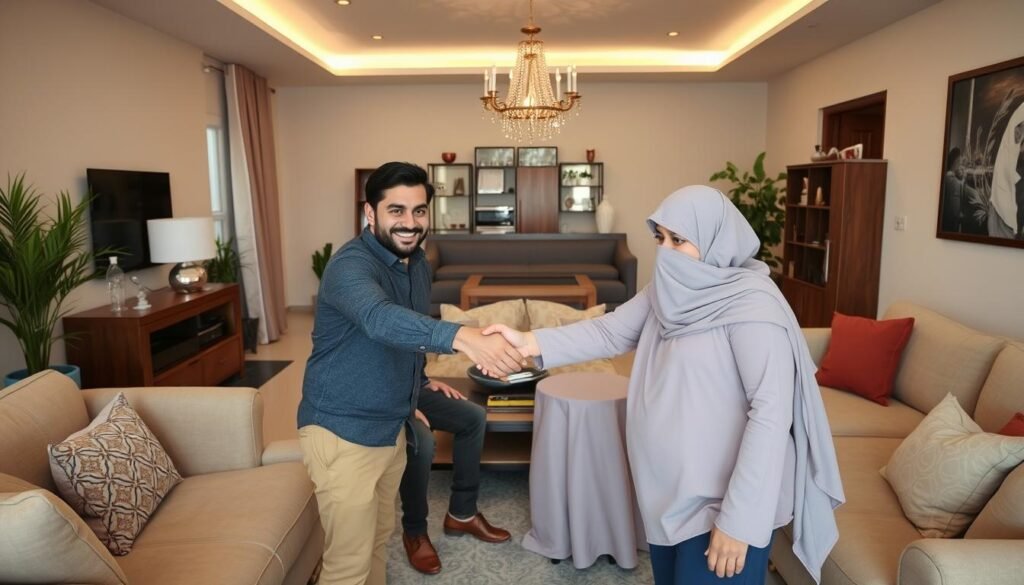 عملاء راضون عن خدمات نقل عفش من جدة إلى الطائف مع مؤسسة رهوان