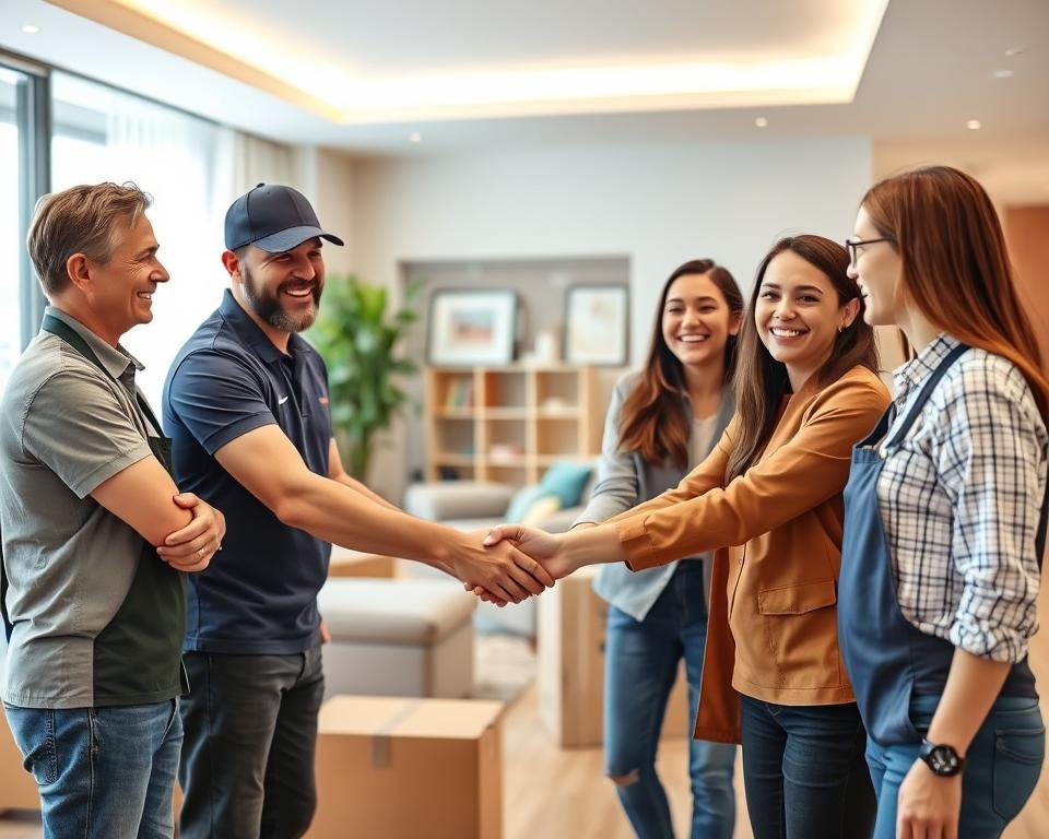 عملاء راضون عن خدمة نقل عفش من جدة إلى رابغ الجديدة