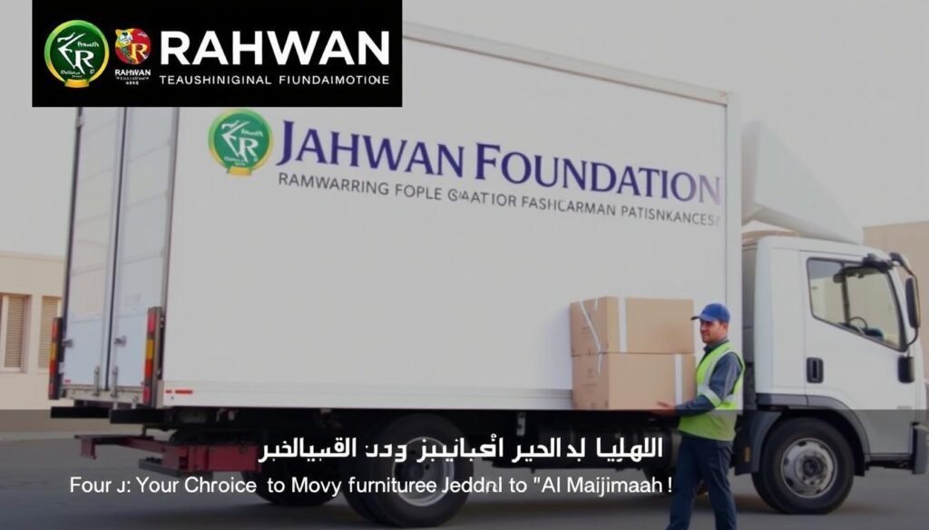 مؤسسة رهوان - الاختيار الأمثل لنقل العفش من جدة إلى المجمعة