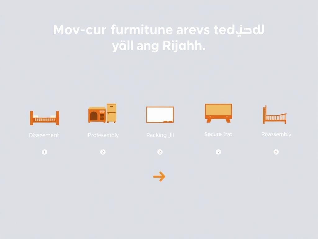 مراحل نقل العفش من جدة إلى الرياض مع مؤسسة رهوان