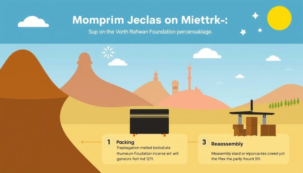 مراحل نقل العفش من جدة إلى مكة مع مؤسسة رهوان