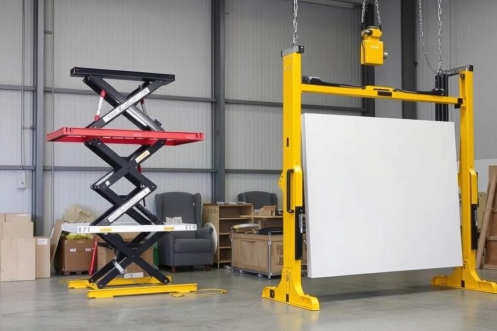 معدات رفع الأثاث الثقيل لنقل العفش من جدة إلى مكة