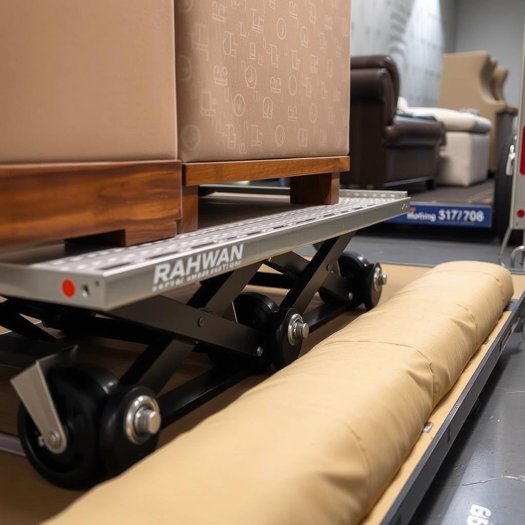 معدات متطورة لنقل العفش من جدة إلى أبها