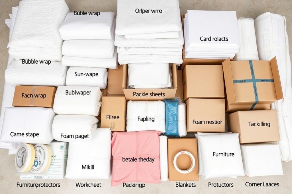 مواد تغليف عالية الجودة لنقل العفش من جدة إلى الزلفي