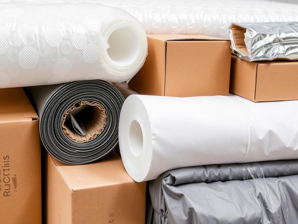 مواد تغليف متطورة تستخدم في نقل عفش من جدة إلى الطريف