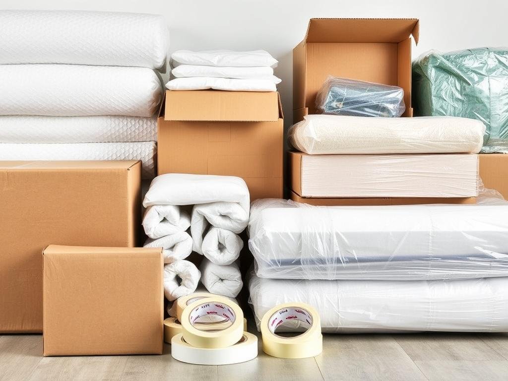 مواد تغليف متنوعة تستخدم في نقل عفش من جدة إلى القنفذة مواد تغليف متنوعة تستخدم في نقل عفش من جدة إلى القنفذة