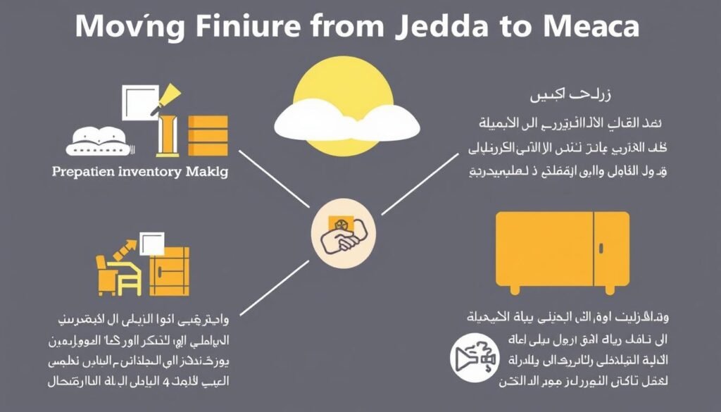 نصائح مهمة لنقل العفش من جدة إلى مكة المكرمة نصائح مهمة لنقل العفش من جدة إلى مكة المكرمة