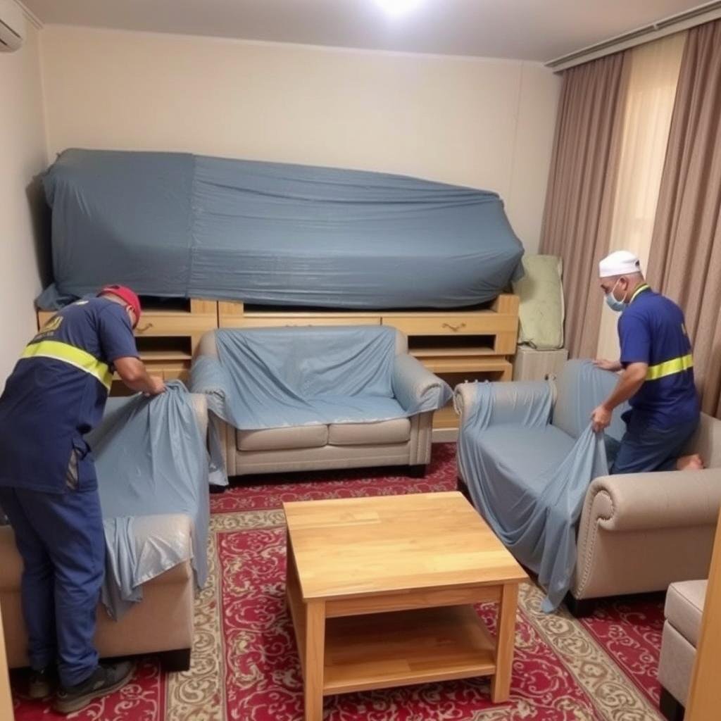 نقل المجالس والكنب من جدة إلى الطائف