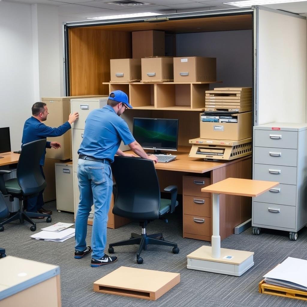 نقل المكاتب والأثاث المكتبي من جدة إلى الطائف