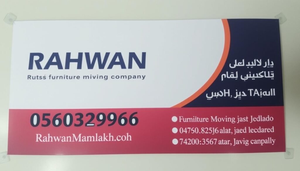 وسائل التواصل مع مؤسسة رهوان لخدمات نقل عفش من جدة إلى الطريف