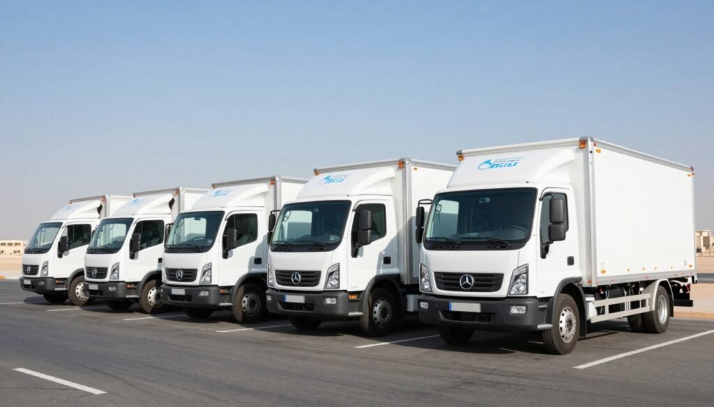 أسطول سيارات نقل عفش مجهز في حي الفيصلية جدة