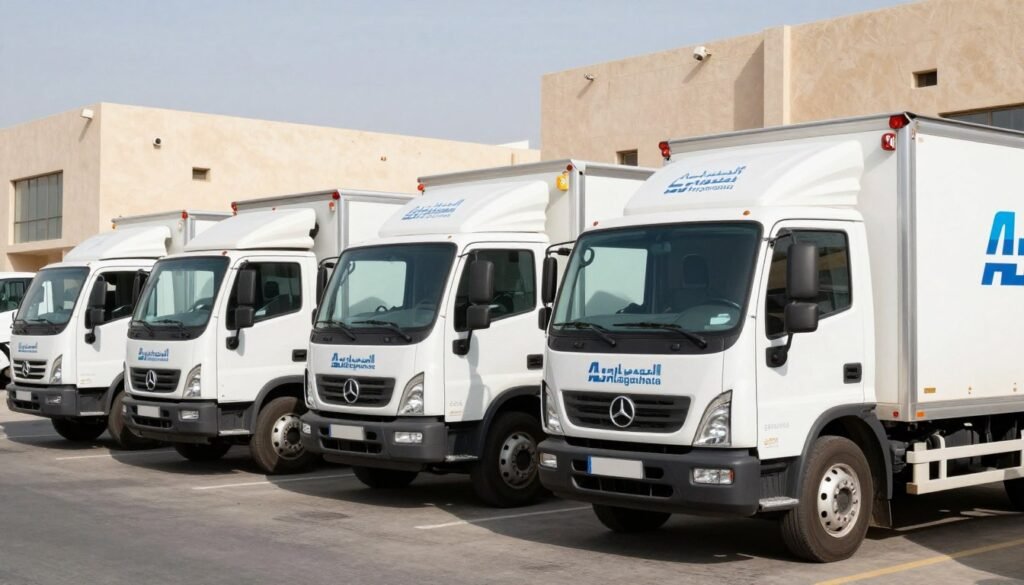 أسطول نقل عفش مؤسسة رهوان المملكة في حي البغدادية جدة