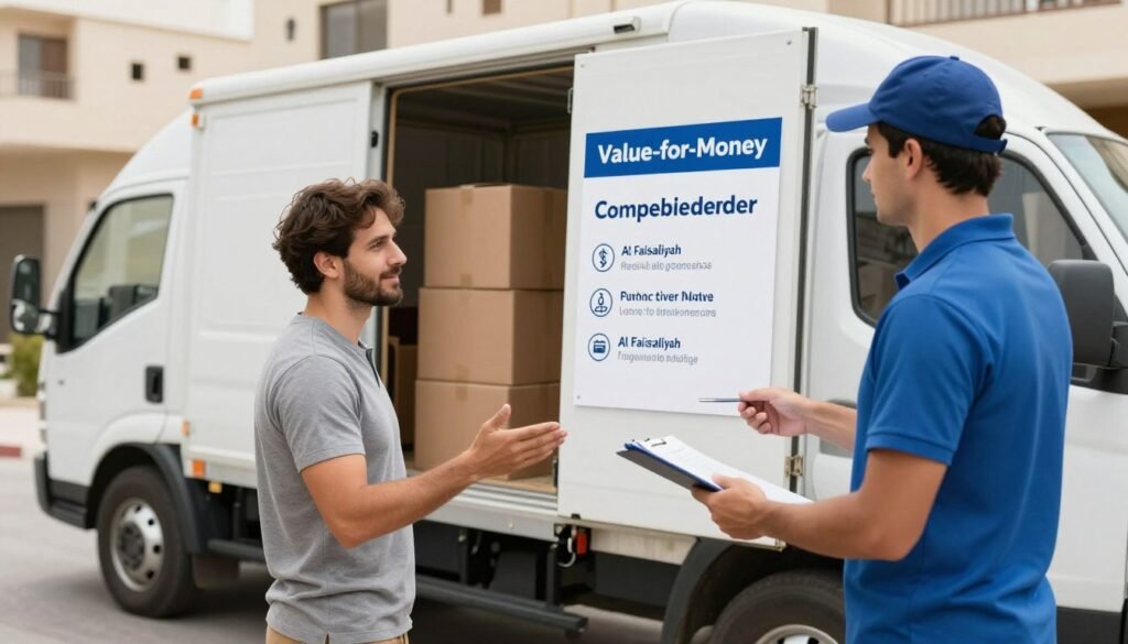 أسعار تنافسية لنقل العفش في حي الفيصلية جدة