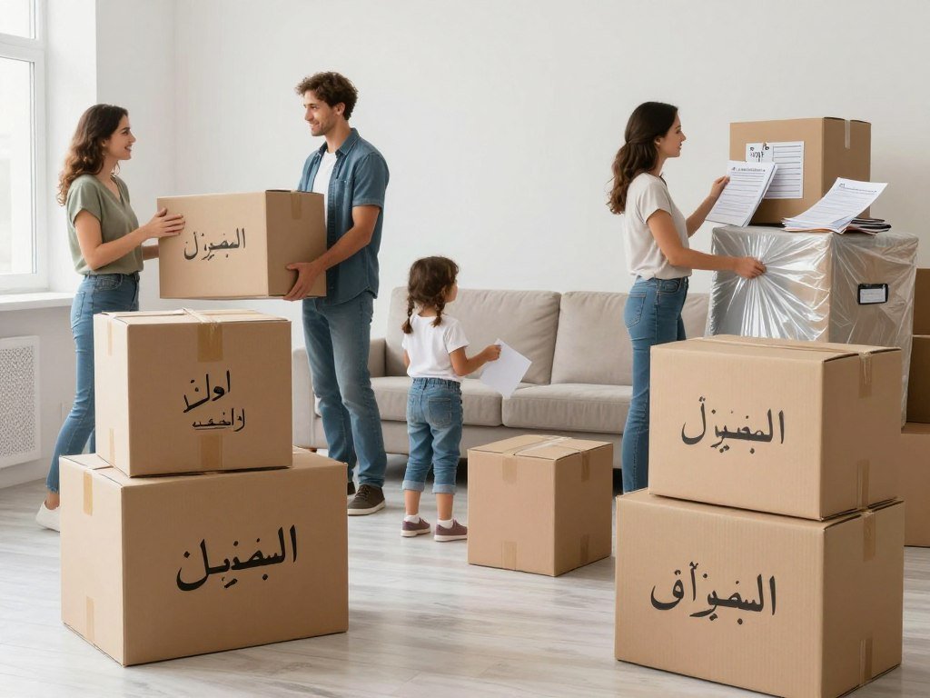 تجهيز المنزل قبل نقل العفش من جدة إلى حوطة بني تميم