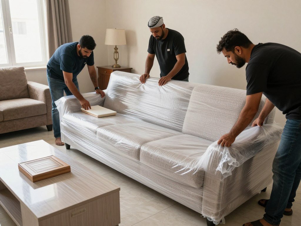 تغليف أثاث منزلي بمواد عالية الجودة في حي النزلة الشرقية جدة