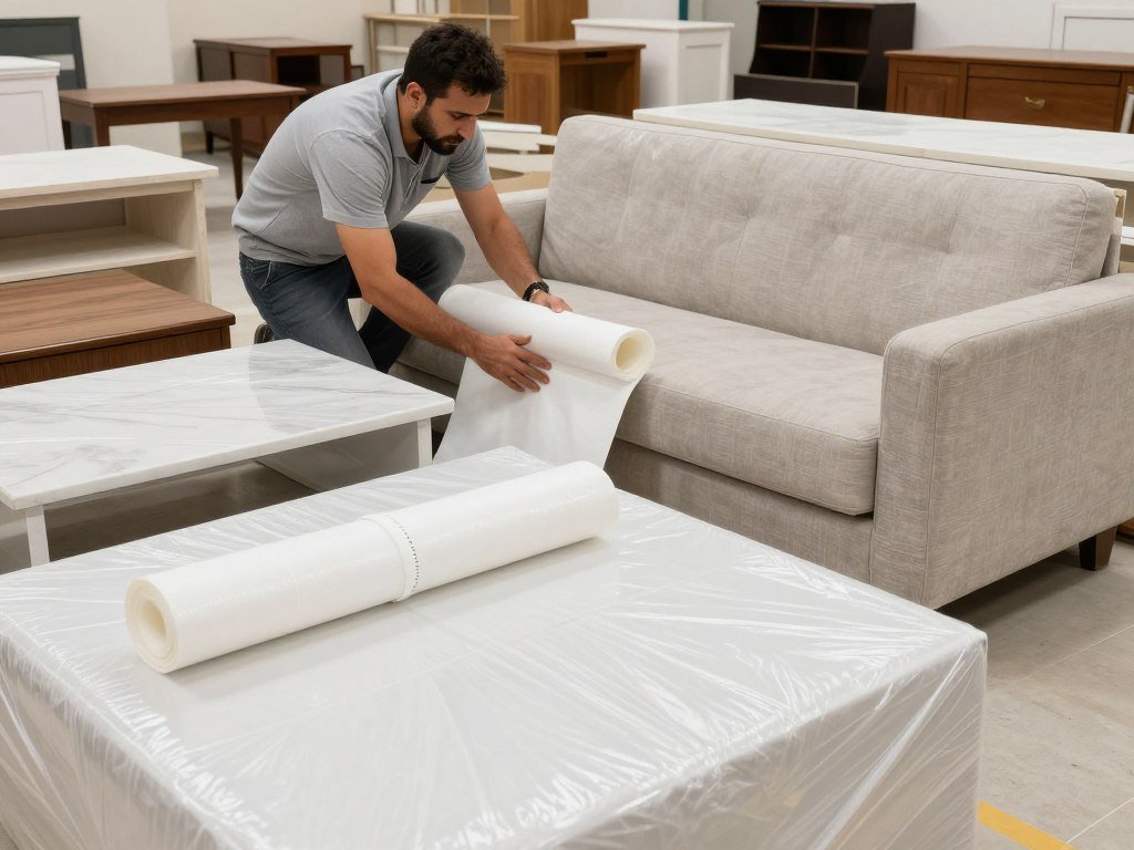 تغليف احترافي للعفش في حي الروابي جدة