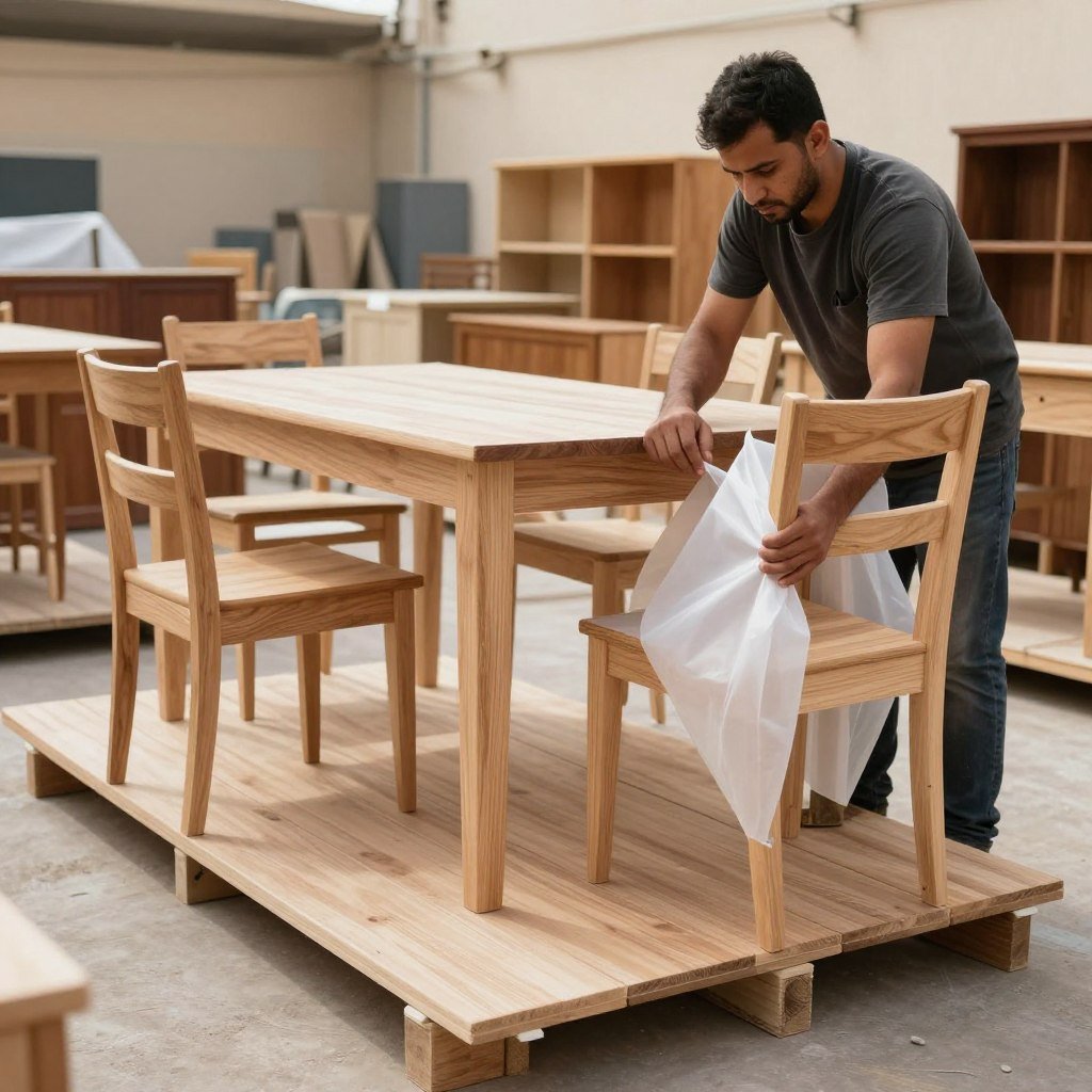 تغليف الأثاث الخشبي في حي الفيصلية جدة