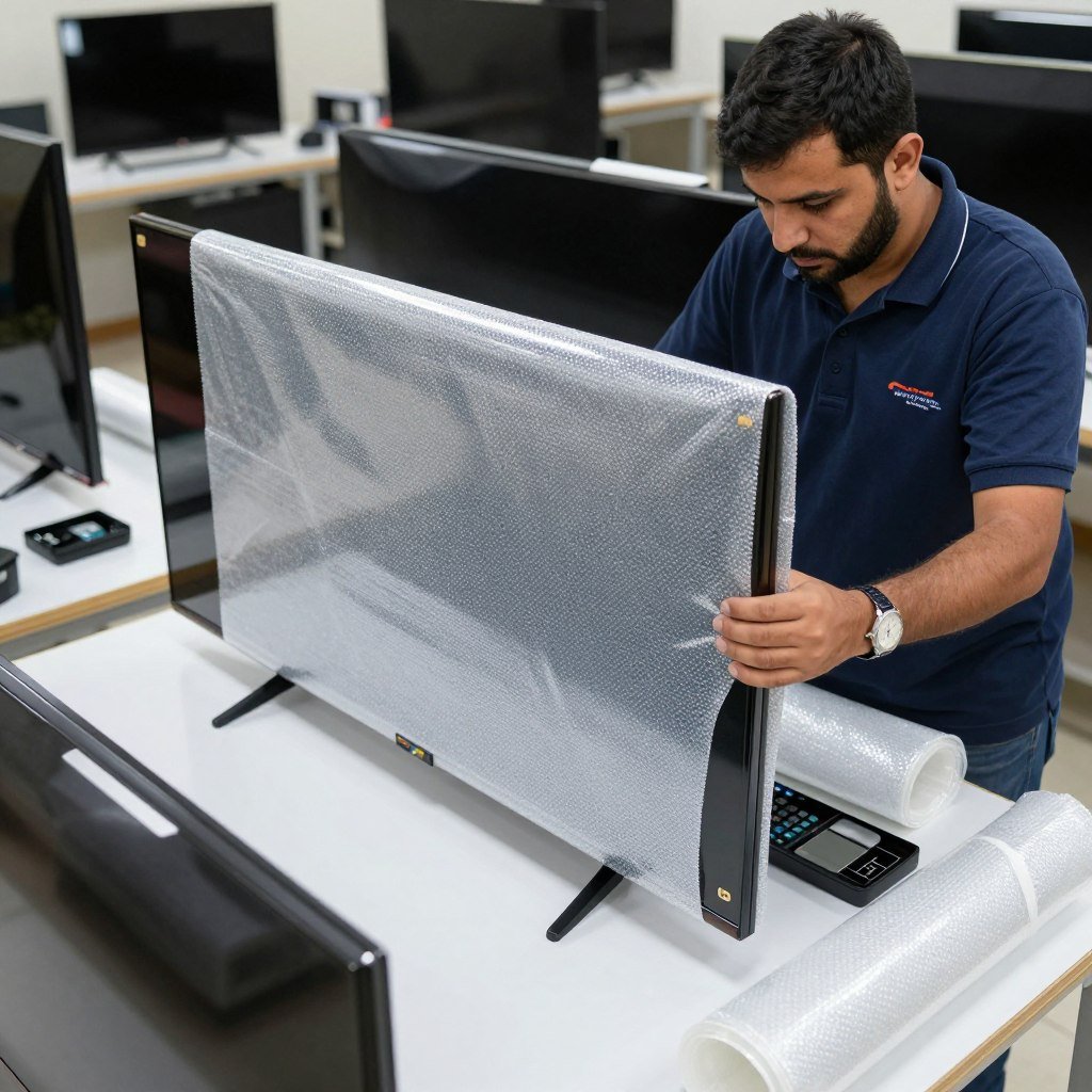 تغليف الأجهزة الإلكترونية في حي الفيصلية جدة