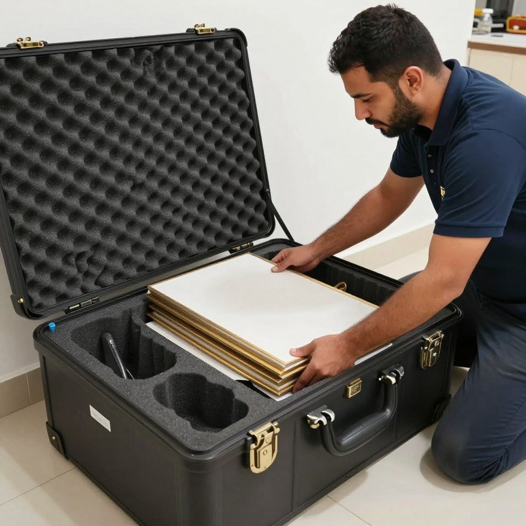 تغليف التحف والمقتنيات الثمينة في حي البوادي جدة