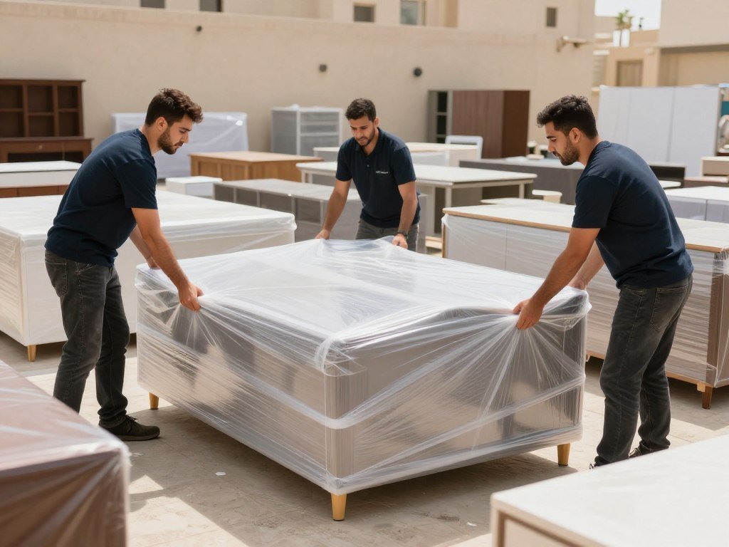 تغليف عفش احترافي في نقل عفش حي النزلة اليمانية جدة