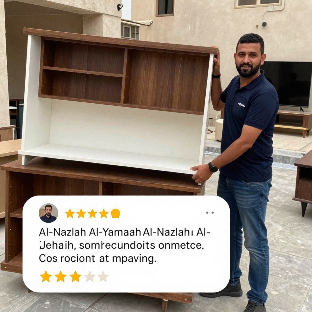 تقييم عميل لخدمة نقل عفش حي النزلة اليمانية جدة