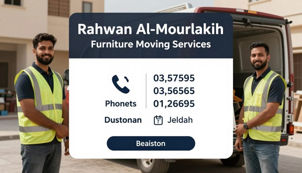 تواصل مع مؤسسة رهوان المملكة لخدمات نقل العفش في جدة