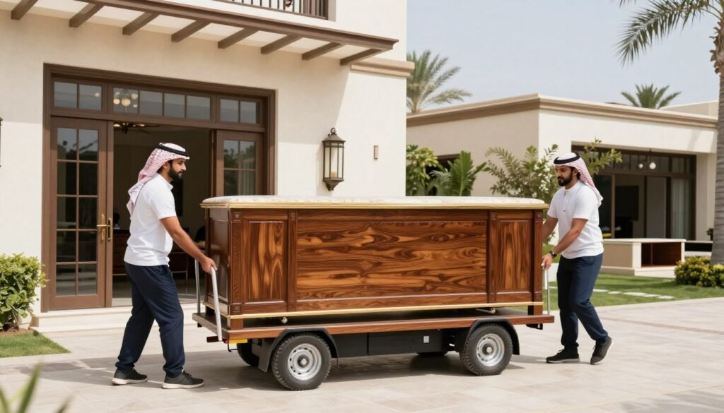 خدمات نقل أثاث المنازل والفلل في جدة من مؤسسة رهوان المملكة