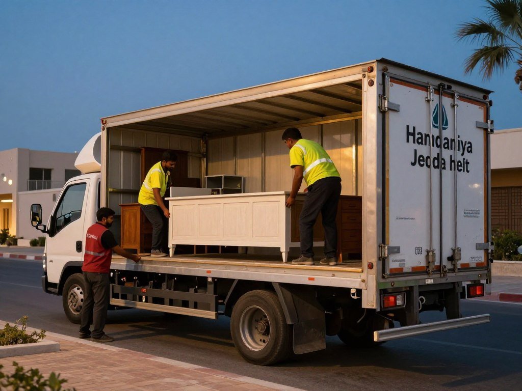 خدمة نقل عفش 24 ساعة في حي الحمدانية جدة