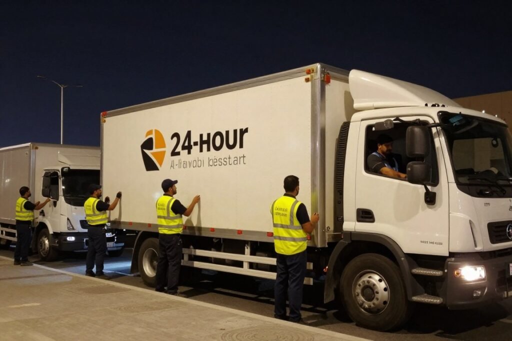 خدمة نقل عفش 24 ساعة في حي الروابي جدة
